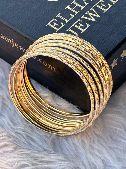 Zariya Bangles ( set of 8 )