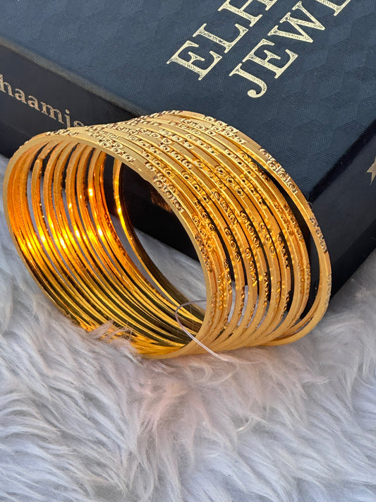 Shagun Bangles ( set of 12 )