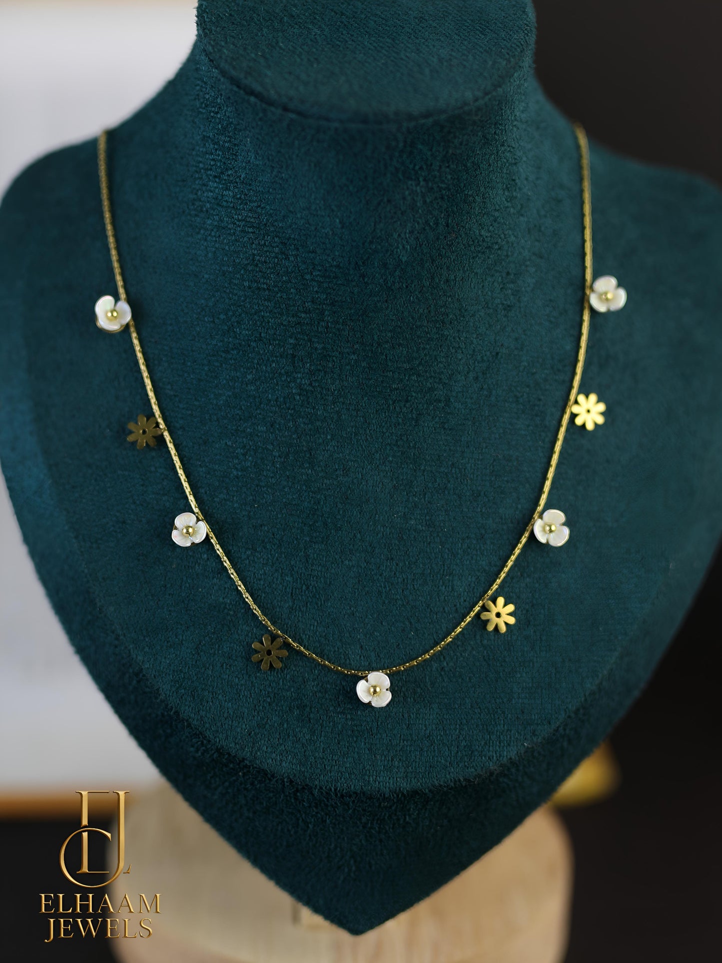 Golden Garden Necklace