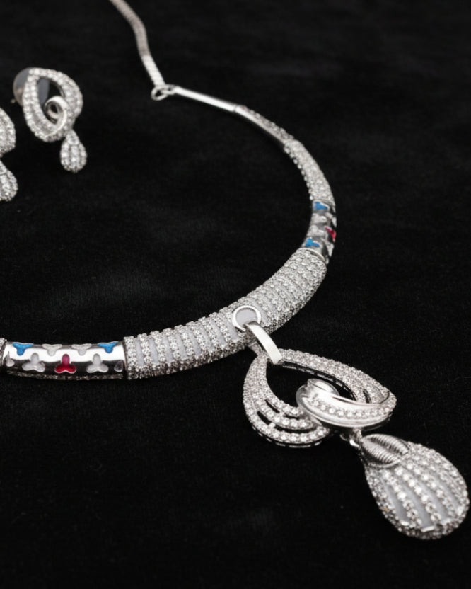 Majestic Bloom Necklace Set