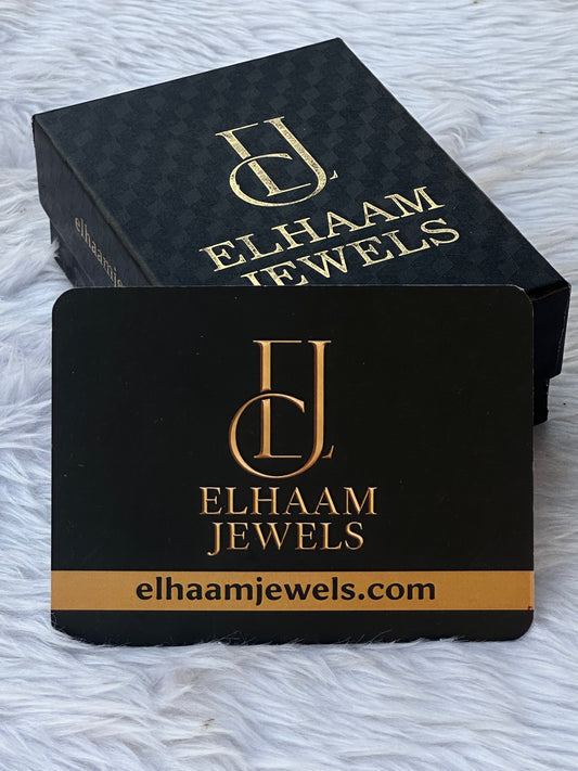 Golden Tranquil Bloom Bangles ( set of 2 )