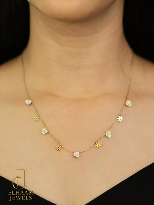Golden Garden Necklace