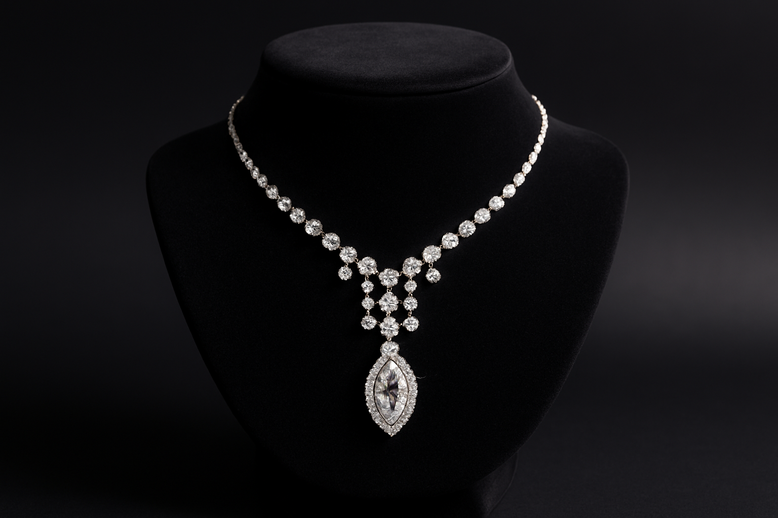 beautiful diamond necklace